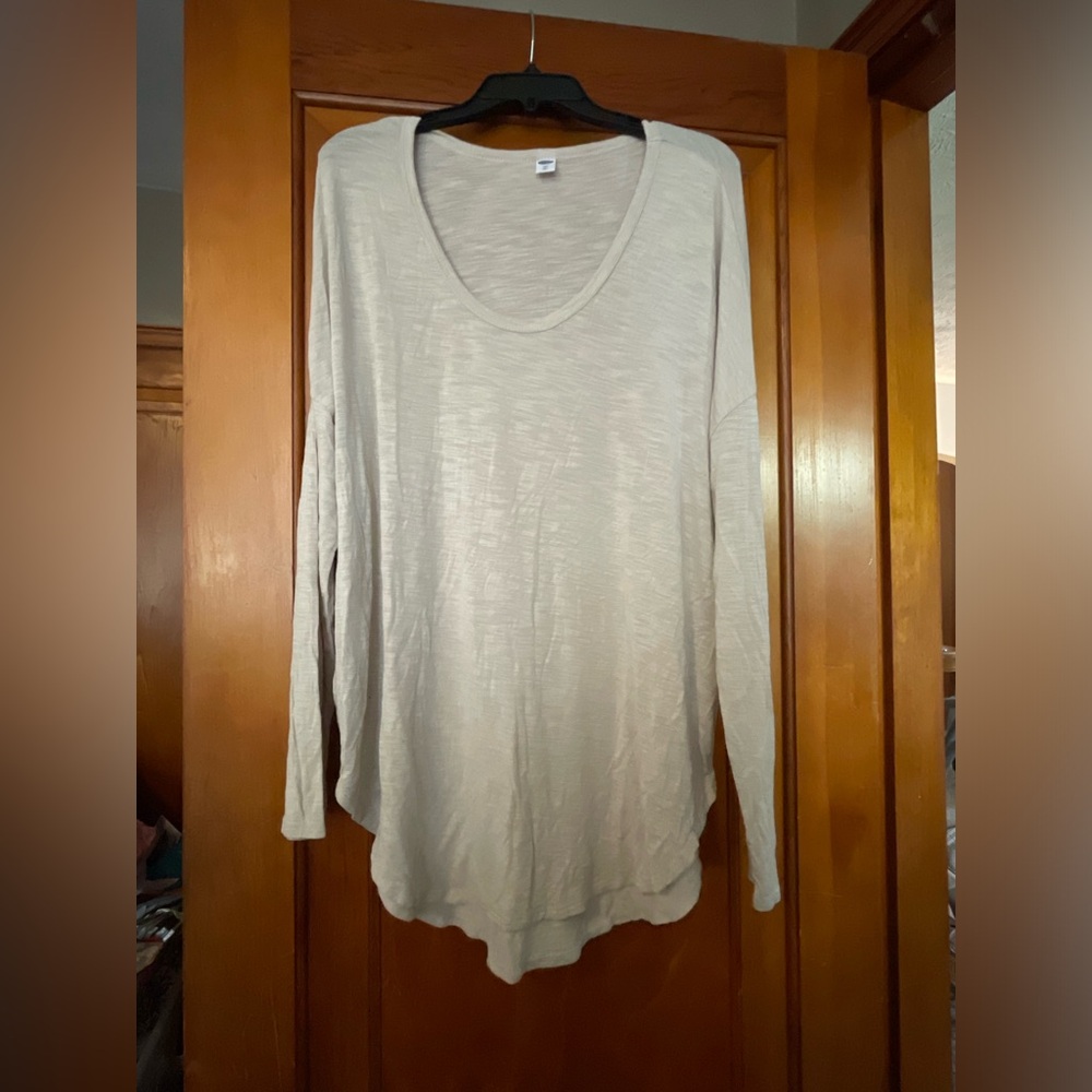 Old navy long sleeve luxe tee